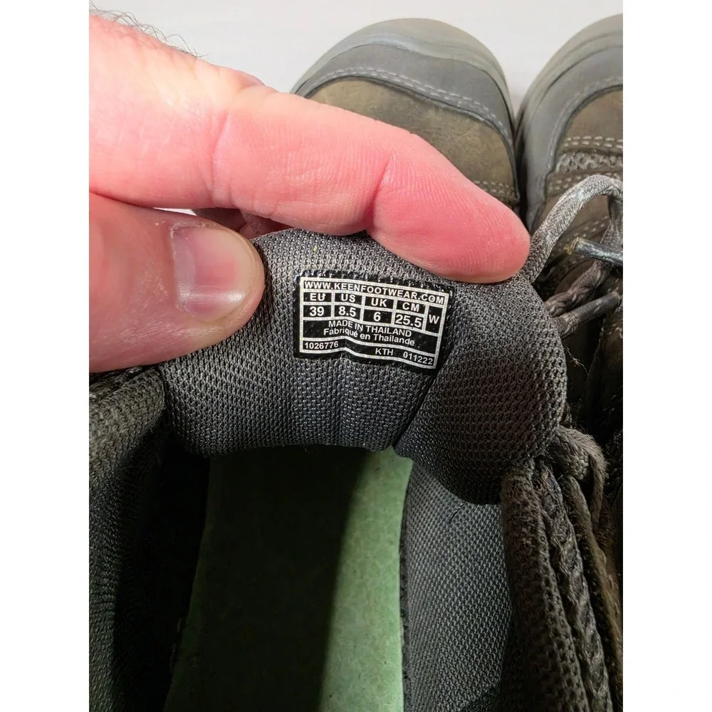 KEEN Circadia Low Hiking Shoes Womens 8.5 Brown Leather Mesh 1026776